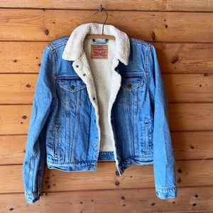 Levi Jean Jacket with Wool Lining